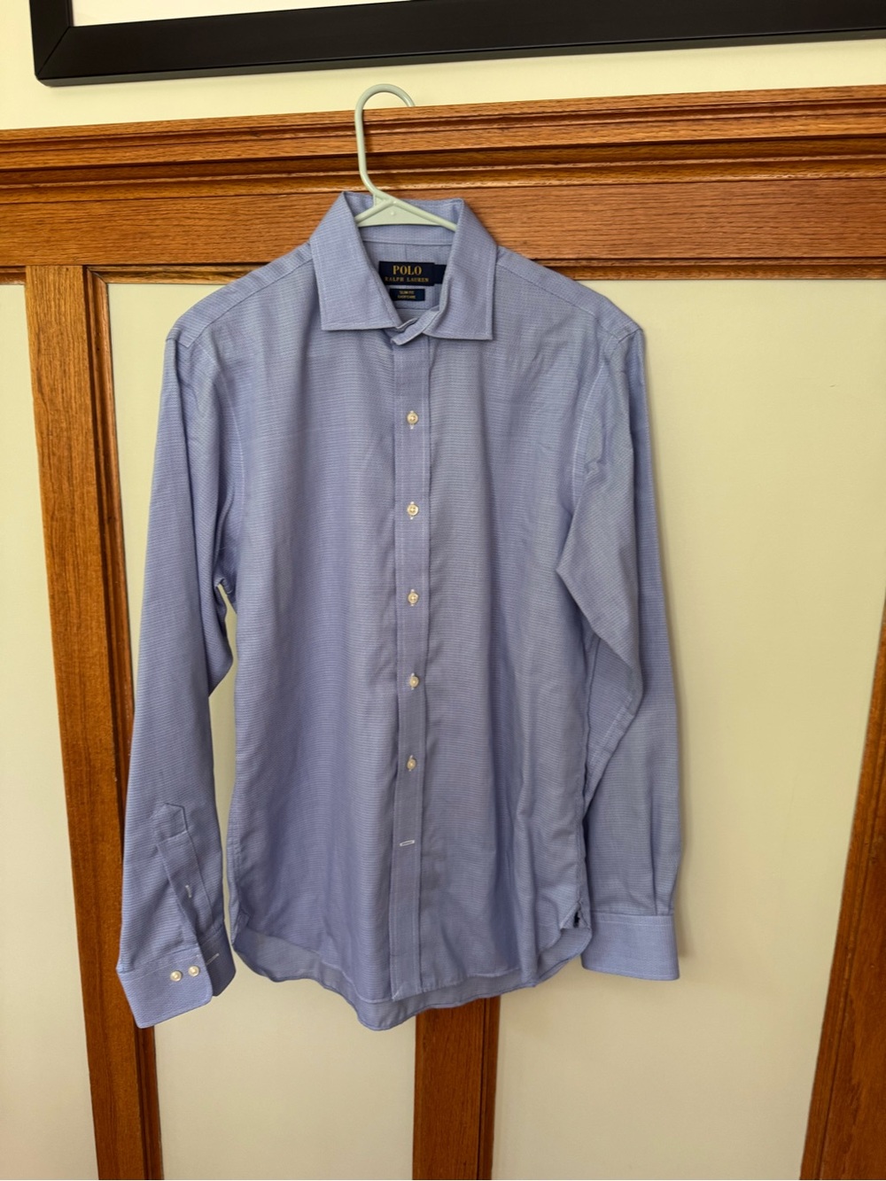 Polo by Ralph Lauren Light Blue Men's Dress Shirt - Button Front